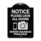 Signmission Lock All Doors Remove Valuable from Sight With Cell Phone and Camera G, A-DES-BS-1824-23531 A-DES-BS-1824-23531 - alternate 1